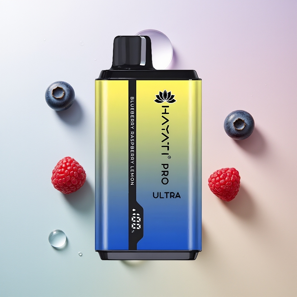 Hayati Pro Ultra 15000 Puffs 850mAh Blaubeere Himbeere Zitrone