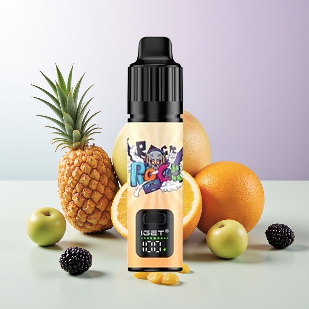 IGET BAR PLUS S3 POD 10000 Puffs 18 ml Schwarzbeere Ananas Orange