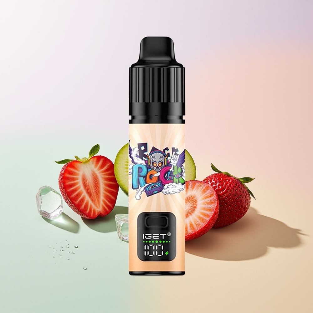 IGET BAR PLUS S3 POD 10000 Puffs 950 mAh Erdbeere Kiwi Eis Einweg-Vape