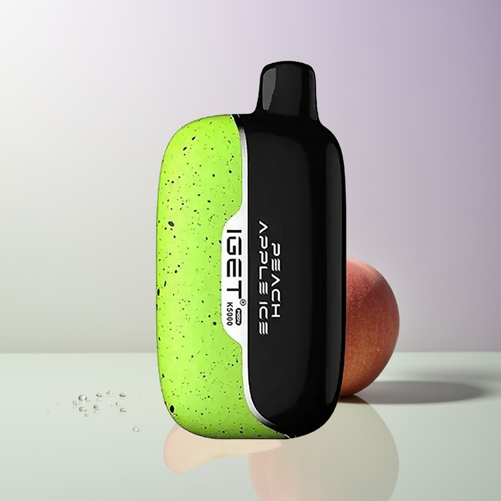 IGET Moon K5000 5000 Puffs 1.35 Ohm Pfirsich Apfel