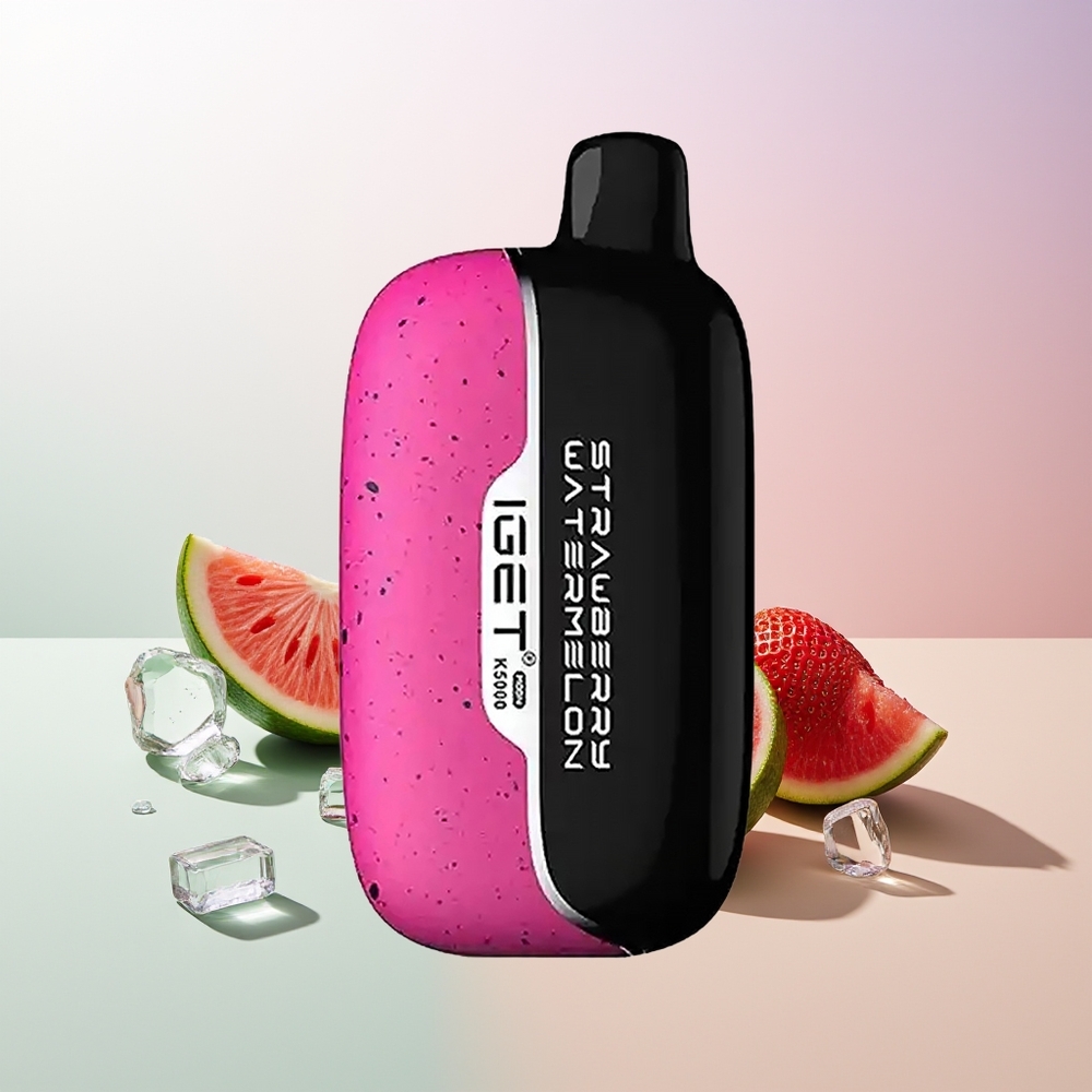 IGET Moon K5000 5000 Puffs PC Erdbeer Wassermelone Eis