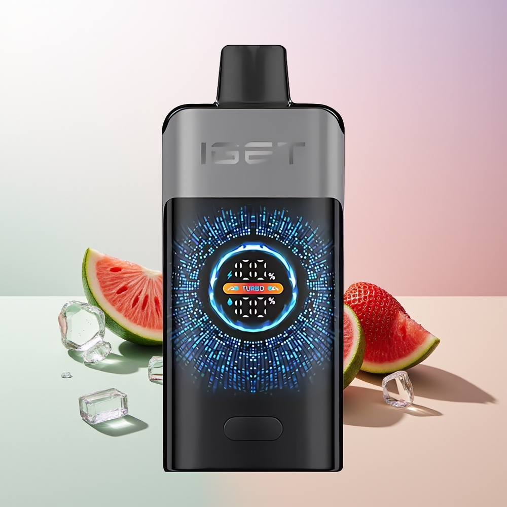 IGET ONE 12000 Puffs 2700 mAh Dual Mesh Erdbeer Wassermelone Eis