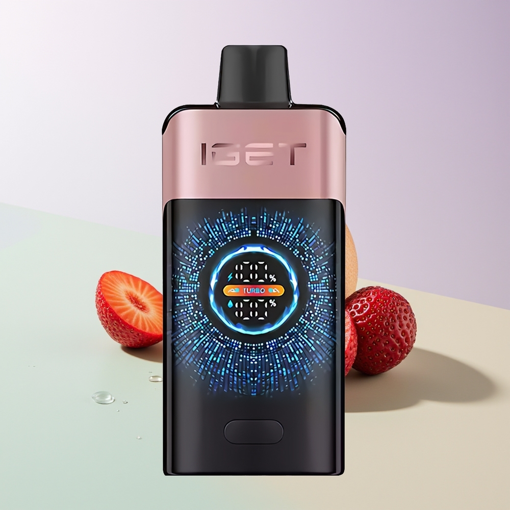 IGET ONE 12000 Puffs Dual Mesh Curved Screen Erdbeere Chupa Chups