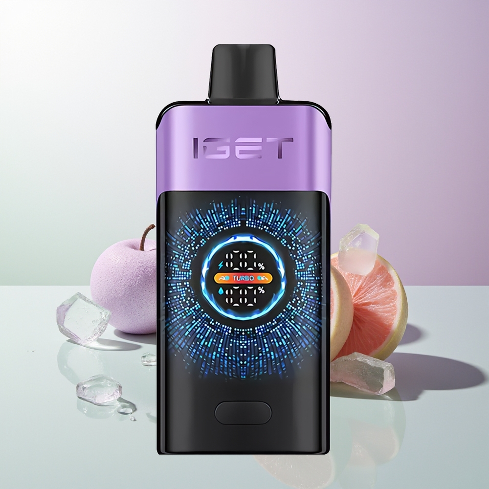 IGET ONE 12000 Züge Turbo Modus Grape Ice