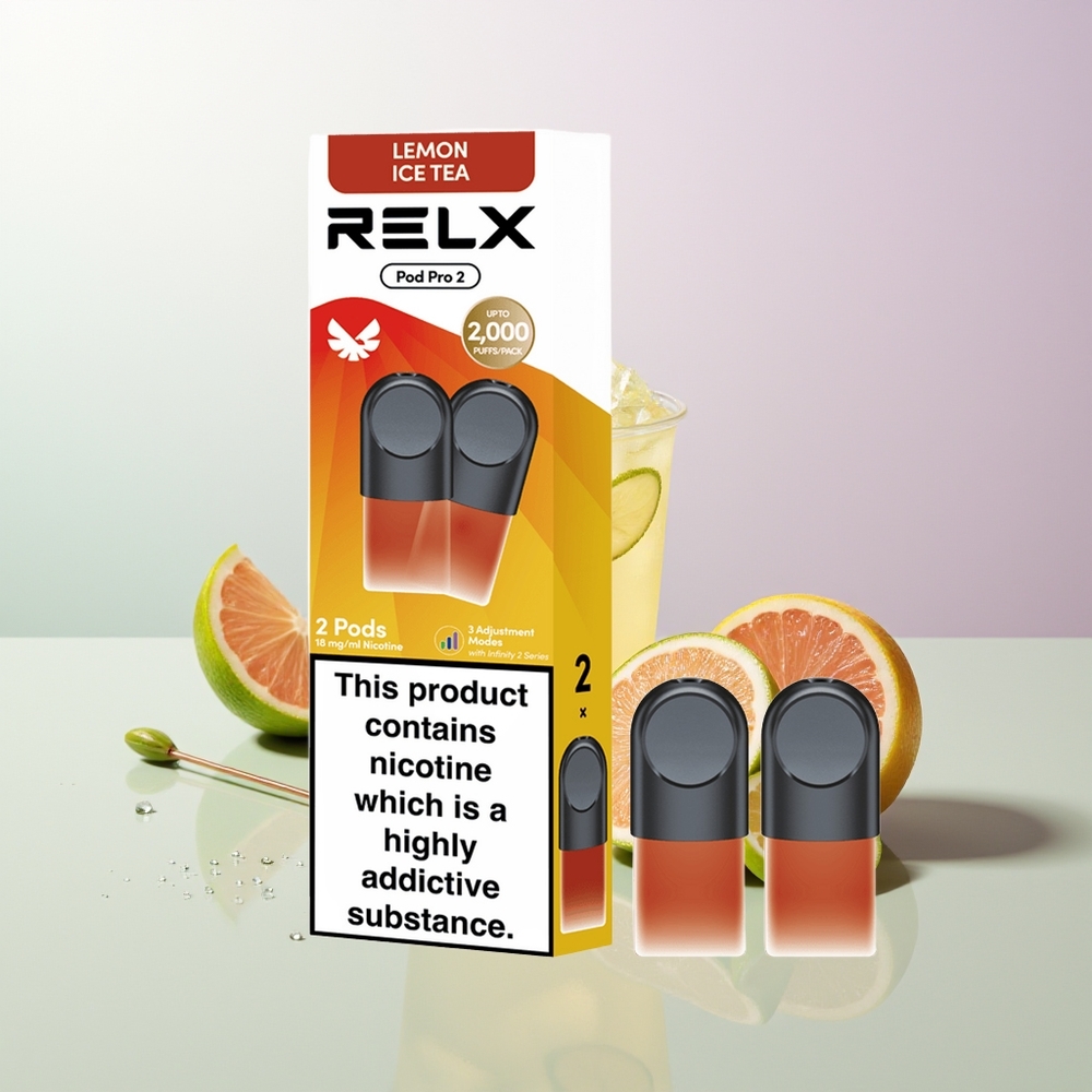RELX Pod Pro 2 600 Hübe 1.9ml Tee-Zitronen-Eis Tee