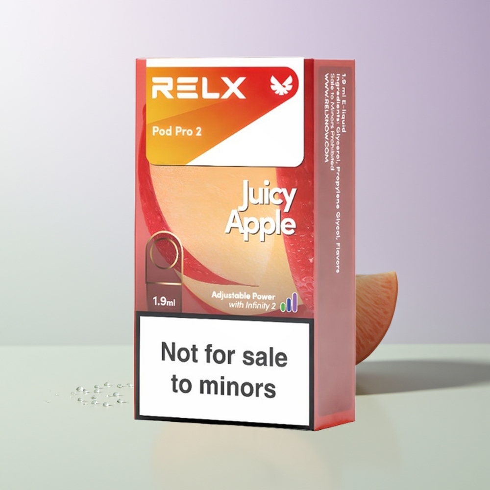 RELX Pod Pro 2 600 Puffs 1.9ml Saftiger Apfel