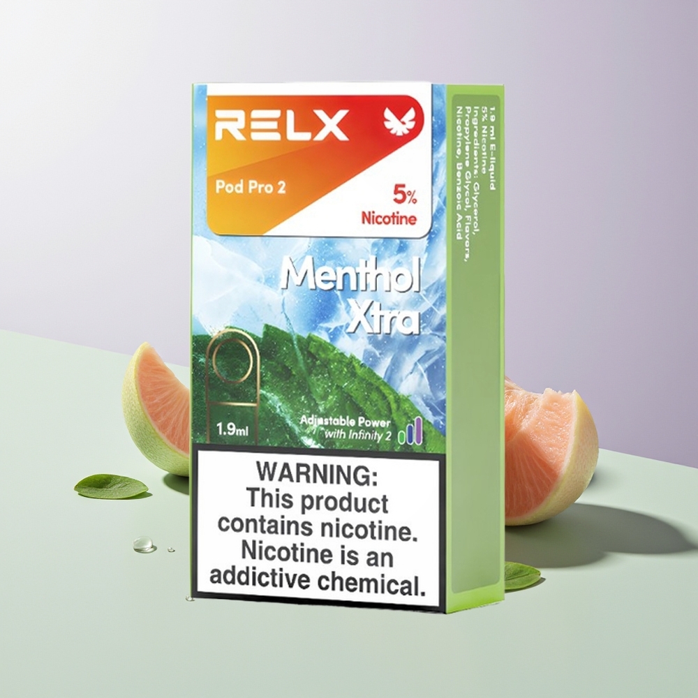 RELX Pod Pro 2 600 Züge 1.9ml Menthol Xtra